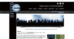 Desktop Screenshot of patemerineproductions.com